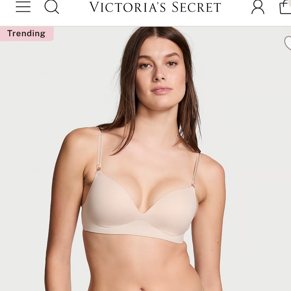 DREAM ANGELS
Smooth Wireless Push-Up Plunge Bra